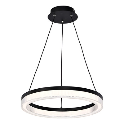 Lampara Colgante Luxe 40cm 22w Diseño Moderno Novedad Vk