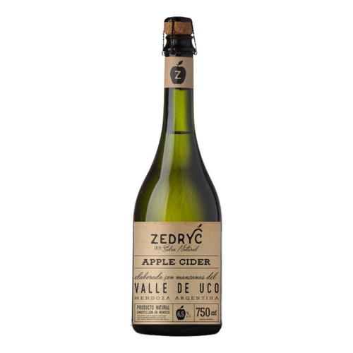 Sidra Zedryc Apple Cider Del Valle De Uco 750 Ml 