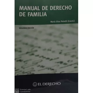 Manual De Derecho De Familia - Petrelli, Coordinador, De Petrelli, Coordinador. Editorial El Derecho En Español