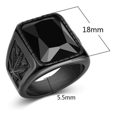 Anillo Hombre Aceroinoxidable