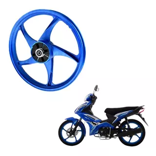 Rin Completo Para Moto Italika At 110rt Color Azul