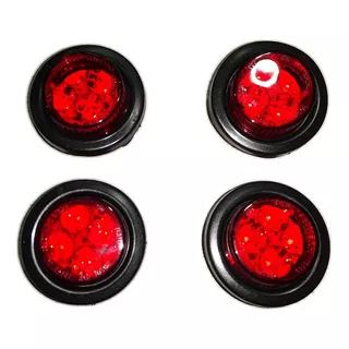 Faro Trasero Stop Rojo Camion Led 2 Polos 3030e Baiml X 4uni