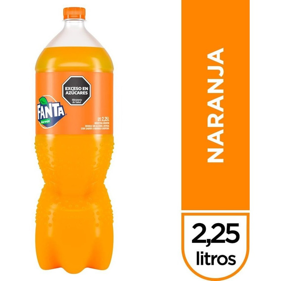 Gaseosa Fanta Naranja 2,25 Lt