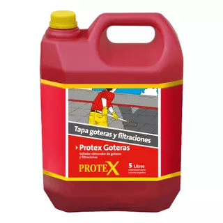 Sellador Goteras Y Filtraciones Protex Incoloro  5lts