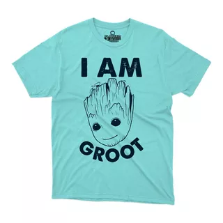 Playera Guardianes De La Galaxia Yo Soy Groot Marvel Rocket