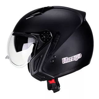 Capacete Para Moto  Multi-modular Peels  Mirage  Preto-fosco New Classic Tamanho 58 