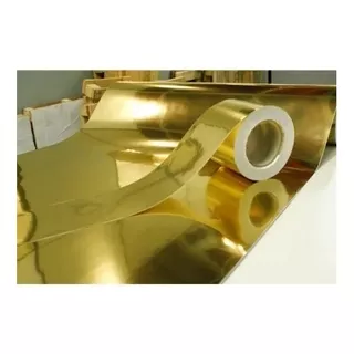 Vinil Dourado Metalizado Silhouette Portrait Cameo 5mx30cm