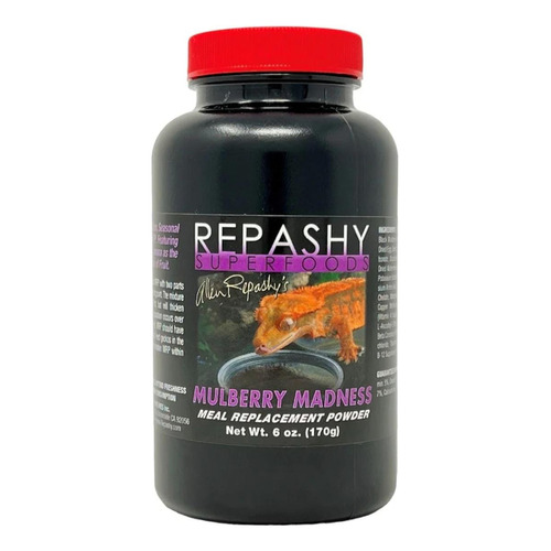 Repashy Mulberry Madness Pre-papilla Gecko Mora Y Mango 170g