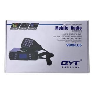Radio Móvil Qyt Kt-980plus, Base De Banda Dual