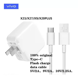 Cargador Vivo Flash Charge Blanco Conector Tipo C