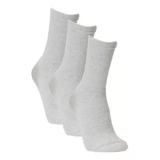 3 Pares Meia Hanes Masculina Preta Cano Longo 