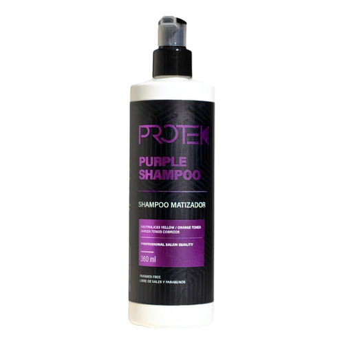  Protek Shampoo Matizador Tonos Cobrizos Y Canas
