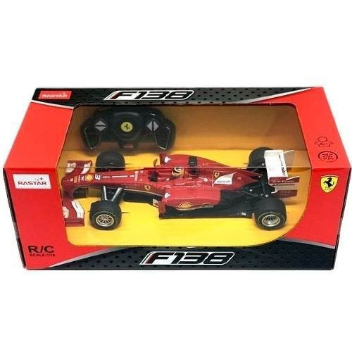 Auto de carrera a control remoto Rastar F1 Ferrari 1:18