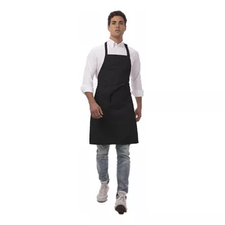 Delantal Cocina Chef Gabardina Variedad De Colores Unisex