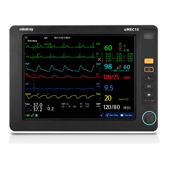 Mindray Monitor De Signos Vitales Umec 10 Multiparámetro