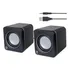 Parlantes Computadora Negros Pc Laptop Otros