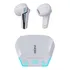Auriculares y micrófono Bluetooth Xion Xi-AUGT para jugadores, color blanco