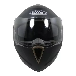 Casco Abatible Moto Arex Negro Mate 418-1 -elpreciobajo