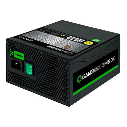 Fuente de alimentación para PC GameMax Semi-Modular Series GM-800 800W negra 100V/240V
