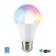 Lámpara Led Smart Life E27 Wifi Rgb Celular App Tuya Dim 