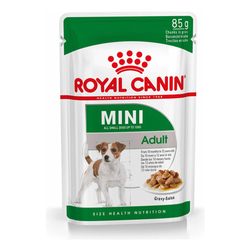 Royal Canin Mini Adult alimento húmedo para perro adulto 12 unidades de 85gr