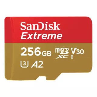 Cartão De Memória Sandisk Sdsqxa1-256g-gn6ma  Extreme Com Adaptador Sd 256gb