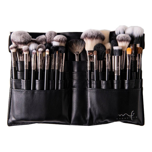 Set de 34 brochas de maquillaje MF Cosmetics KBC034