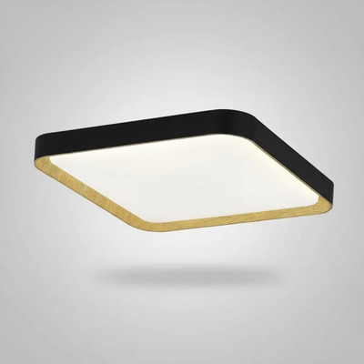 Plaon Galactic 45w 50x50x8cm Blanco Dinamico Negro/madera Negro