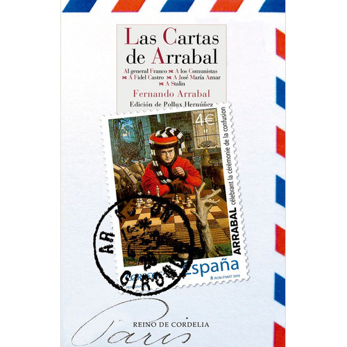 Las Cartas De Arrabal, De Arrabal [terán], Fernando. Editorial Reino De Cordelia S.l., Tapa Blanda En Español
