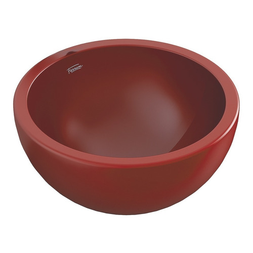 Bacha de baño Ferrum Persis LWPF rojo  164mm de alto 355mm de diámetro