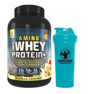Promo 100% Amino Whey Protein 2 Lb - Original + Shaker Blue
