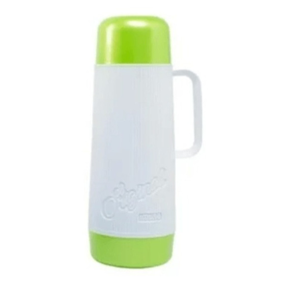 Termo Imusa 1 Litro Termo Café Termo Tinto Combo X6 Color Verde/Blanco