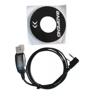 Cable Usb Baofeng Programación Para La Radio Uv-5r + Cd W01