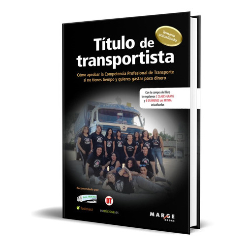 Título De Transportista, De Francisco Martín Jiménez. Editorial Icg Marge, Sl, Tapa Blanda En Español, 2023