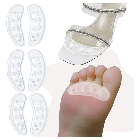 Almohadilla Metatarsiana Pies Antideslizantes Zapatos Dedo F Tamaño de la plantilla Estándar