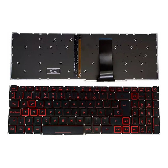 Teclado Para Acer Nitro 5 An515 54 55 43 / An715-51 Español