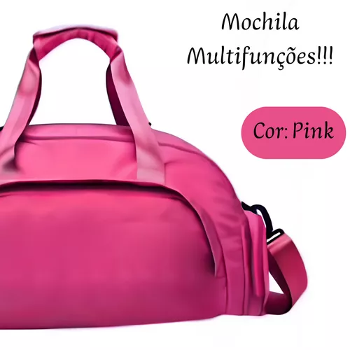 Productella Bolsa de deporte para mujer, mochila gym rosa, macuto de viaje  con compartimento para zapatos y bolsillo impermeable : : Deportes  y aire libre