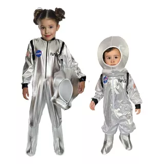 Disfraz De Astronauta - Disfraces Para Niñas Y Niños - Traje De Un Astronauta - Disfraz Espacial Con Casco - Disfraces Astronautas - Oficios Trabajos