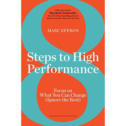 8 Steps To High Performance, De Marc Effron. Editorial Harvard Business Review Press, Tapa Dura En Inglés