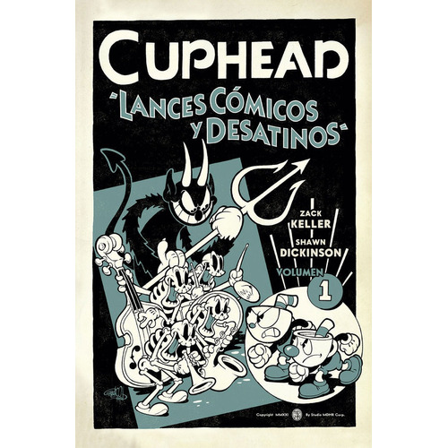 Cuphead 1 Lances Comicos Y Desatinos - Zack Keller