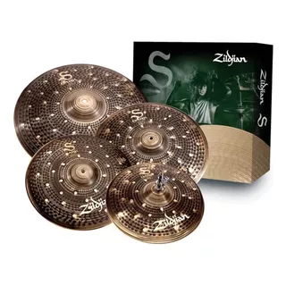 Kit De Pratos Zildjian S Dark 14, 16, 18 E 20 Sd4680