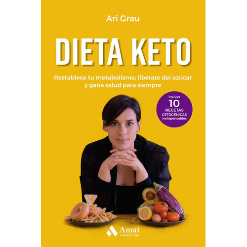 Dieta Keto, De Grau, Ari. Amat Editorial, Tapa Blanda En Español