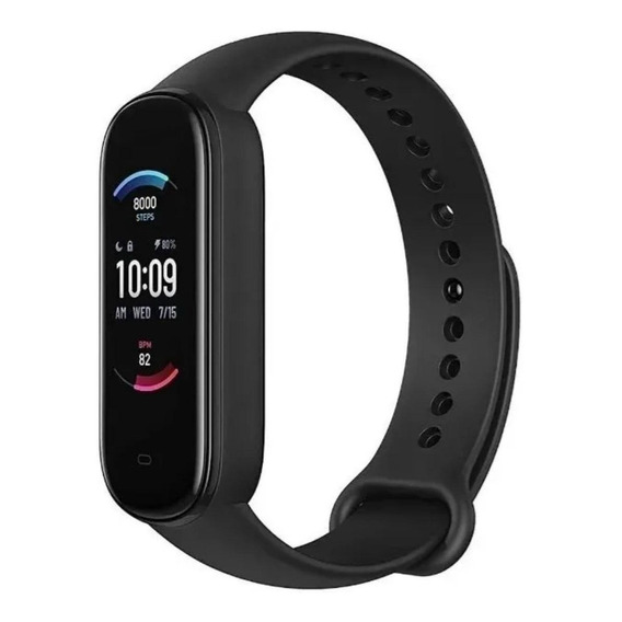 Banda Inteligente Amazfit Band 5 Smartwatch 1.1´´ Color de la caja Negro Color de la malla Midnight black Color del bisel Negro