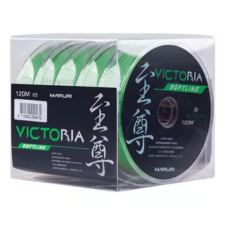 Linha De Pesca Maruri Victoria Softline Verde5 Unidades