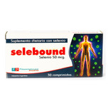 Selebound X 30 Comp Selenio Organico Antioxidante Original