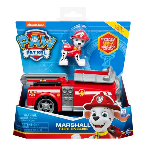 Juguete Paw Patrol Veh culo B sico Marshall Color Multicolor