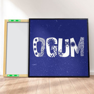 Quadro Canvas Premium 40x40 - Orixas Candomblé Ogum