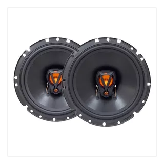 Parlante Tipo Triaxial Jbl 6trfx50 Para Autos, Pickups & Suv Color Negro De 4 165mm X 165mm X 6.5   X 2 Unidades 