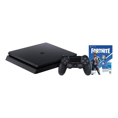 Sony PlayStation 4 Slim 1TB Fortnite Neo Versa Bundle  color negro azabache
