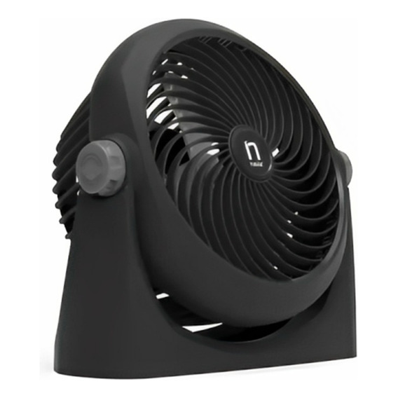Ventilador Personal 10 Inclinación 360° Negro Frecuencia 60 Hz Material De Las Aspas Plástico 29 W